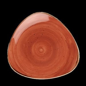 Тарелка треугольная Churchill  Stonecast Spiced Orange SSOSTR71