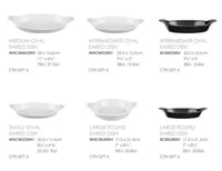 Блюдо овальное Churchill Super Vitrified Cookware BCBKIOEN1, фото №2, интернет-магазин пищевого оборудования Систем4