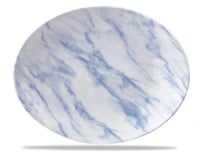 Блюдо овальное Churchill Marble Blue MBLOP121, фото №1, интернет-магазин пищевого оборудования Систем4