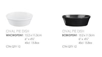 Страва овальна Churchill Super Vitrified Cookware WHCWOPDN1, фото №1, інтернет-магазин харчового обладнання Систем4