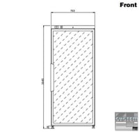 Винна шафа Electrolux R04P6SRB, фото №2, інтернет-магазин харчового обладнання Систем4