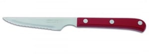 Нож для стейка с красной ручкой 374822 Arcos