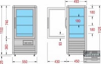 Морозильна шафа для м'якого морозива Tecfrigo Junior 120 GBT, фото №2, інтернет-магазин харчового обладнання Систем4