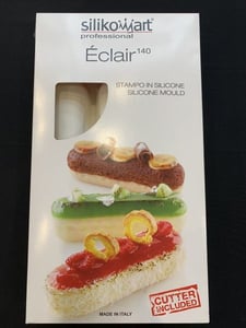 Силіконова форма для еклерів ECLAIR 140 Silikomart, фото №1, інтернет-магазин харчового обладнання Систем4