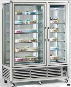 Морозильно-холодильный шкаф для мягкого мороженого Tecfrigo megavision 1050 GS / BTV BIS