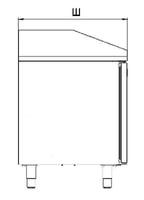Стол холодильный Modern-Expo NRABAD.000.000-00 A SK, фото №2, интернет-магазин пищевого оборудования Систем4