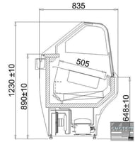 Вітрина для морозива Igloo Wojtek 1.0, фото №2, інтернет-магазин харчового обладнання Систем4