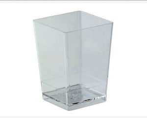 Склянка пластмасова прозора Martellato PMOCU001, фото №2, інтернет-магазин харчового обладнання Систем4