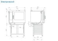 Пароконвектомат Retigo O 611IC, фото №3, інтернет-магазин харчового обладнання Систем4