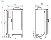 Пароконвектомат Retigo O 2011IGC, фото №3, інтернет-магазин харчового обладнання Систем4