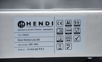 Слайсер Hendi 210215, фото №9, інтернет-магазин харчового обладнання Систем4