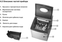 Льдогенератор Bartscher Compact Ice K 100.073, фото №2, интернет-магазин пищевого оборудования Систем4