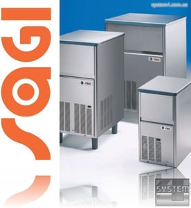 Льдогенератор SAGI (CUBETTI) KGC22, фото №3, интернет-магазин пищевого оборудования Систем4