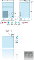Льдогенератор SAGI (CUBETTI) KGC80, фото №2, интернет-магазин пищевого оборудования Систем4