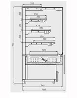 Кондитерский шкаф Cold C-13 PN-w, фото №1, интернет-магазин пищевого оборудования Систем4