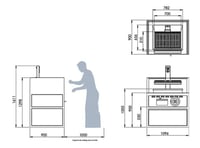 Гриль-мангал Josper Basque Grill PV01, фото №2, інтернет-магазин харчового обладнання Систем4