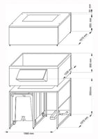 Бункер для льоду NTF DRB 2500, фото №2, інтернет-магазин харчового обладнання Систем4