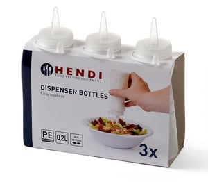 Набір диспенсерів для соусів Hendi 558355, фото №1, інтернет-магазин харчового обладнання Систем4