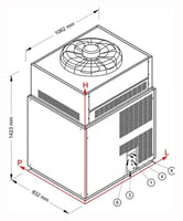 Льдогенератор NTF SM 4500 A, фото №2, интернет-магазин пищевого оборудования Систем4