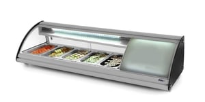 Холодильна вітрина для суші Hendi 233757, фото №2, інтернет-магазин харчового обладнання Систем4