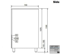 Льодогенератор Electrolux RIMC143SW, фото №4, інтернет-магазин харчового обладнання Систем4