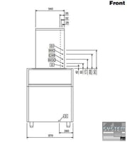 Льдогенератор Electrolux MC140AB20, фото №2, интернет-магазин пищевого оборудования Систем4