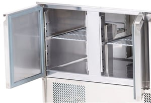 Холодильный cтол-сладетта GGM SAG147GN, фото №2, интернет-магазин пищевого оборудования Систем4