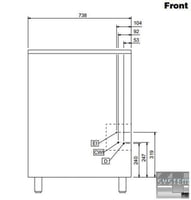 Льодогенератор Electrolux RIMG150SW, фото №2, інтернет-магазин харчового обладнання Систем4