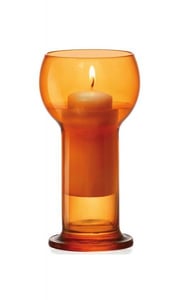 Подсвечник цвет оранжевый серия Lucilla d 8,7 см, h 16,5 см 700020-590, фото №1, интернет-магазин пищевого оборудования Систем4