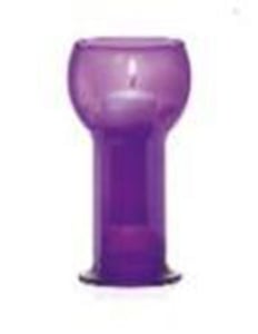 Свічник колір фіолетовий серія Lucilla d 8,7 см, h 16,5 см 700020-592