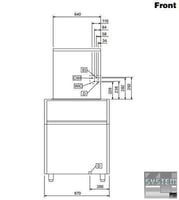 Льдогенератор Electrolux IMF250WB20, фото №2, интернет-магазин пищевого оборудования Систем4