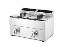 Индукционная фритюрница двойная Hendi 215029