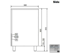 Льодогенератор Electrolux IMF58W, фото №4, інтернет-магазин харчового обладнання Систем4