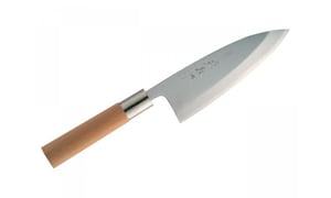 Нож с односторонним заточиванием Deba 150 мм Yaxell 30551, фото №1, интернет-магазин пищевого оборудования Систем4