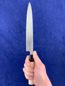 Нож с односторонним заточиванием Yanagiba 210 мм Yaxell 30995, фото №3, интернет-магазин пищевого оборудования Систем4