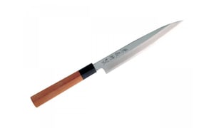 Нож с односторонним заточиванием Yanagiba buffalo 210 мм серия Yaxell 30563, фото №1, интернет-магазин пищевого оборудования Систем4
