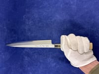 Ніж з одностороннім заточуванням Yanagiba buffalo 210 мм серія Yaxell 30563, фото №6, інтернет-магазин харчового обладнання Систем4