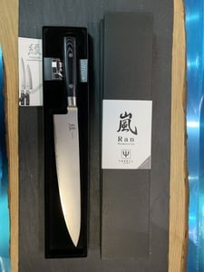 Нож Сантоку 125 мм Yaxell 36012, фото №4, интернет-магазин пищевого оборудования Систем4