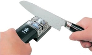 Точило для ножів біле RANSHARP Yaxell 36021, фото №2, інтернет-магазин харчового обладнання Систем4