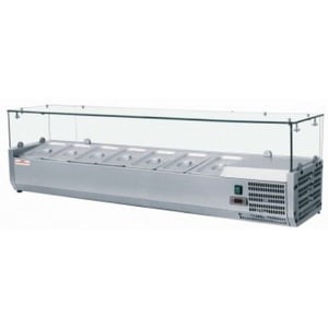 Холодильная витрина для топпинга FROSTY VRX1200/330, фото №1, интернет-магазин пищевого оборудования Систем4