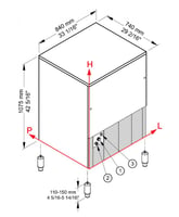Льодогенератор Brema CB1265AHC, фото №3, інтернет-магазин харчового обладнання Систем4