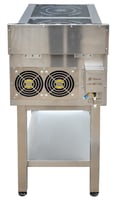Плита індукційна для підлоги Tehma Modular TMI35M2 2х3,5 кВт, фото №3, інтернет-магазин харчового обладнання Систем4