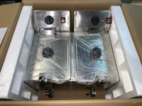 Фритюрниця GGM Gastro EFH8+8, фото №9, інтернет-магазин харчового обладнання Систем4