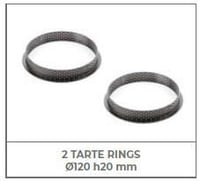 Кільце кондитерське TARTE RING ROUND D120 H20 Silikomart, фото №2, інтернет-магазин харчового обладнання Систем4