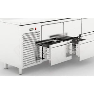 Холодильний стіл Orest RTS-6/6 2000x600, фото №1, інтернет-магазин харчового обладнання Систем4