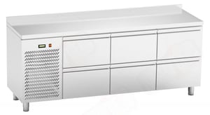 Холодильний стіл Orest RTS-6/6 2000x600, фото №1, інтернет-магазин харчового обладнання Систем4