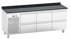 Холодильний стіл Orest RTSG-6/7 2000x700, фото №1, інтернет-магазин харчового обладнання Систем4