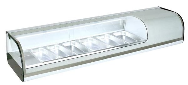 Витрина холодильная для суши GGM SKAVG513N, фото №1, интернет-магазин пищевого оборудования Систем4