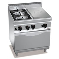 Газовая плита GGM GHGB879H+GB4, фото №1, интернет-магазин пищевого оборудования Систем4