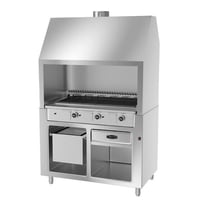 Газовый гриль из нержавеющей стали GGM HKGE1400E#GGE1200